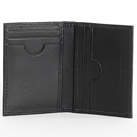 Tommy Hilfiger - Porte-cartes Flag Bifold 3522 Noir