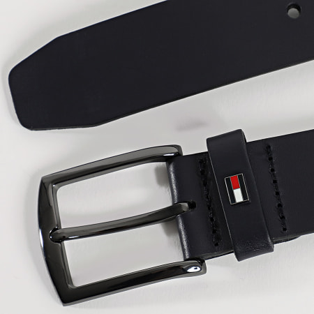 Tommy Hilfiger - Ceinture Denton 3.5 3536 Bleu Marine