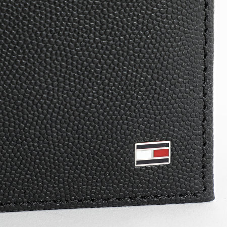 Tommy Hilfiger - Portefeuille Flag CC And Coin 3519 Noir