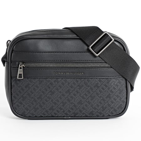 Tommy Hilfiger - Sacoche Monogram Reporter 3494 Noir