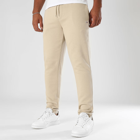 Tommy Jeans - Pantalon Jogging Slim Flag 0473 Beige