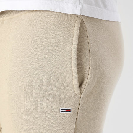 Tommy Jeans - Pantalon Jogging Slim Flag 0473 Beige