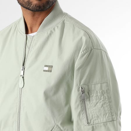 Tommy Jeans - Veste Bomber 1674 Vert Clair