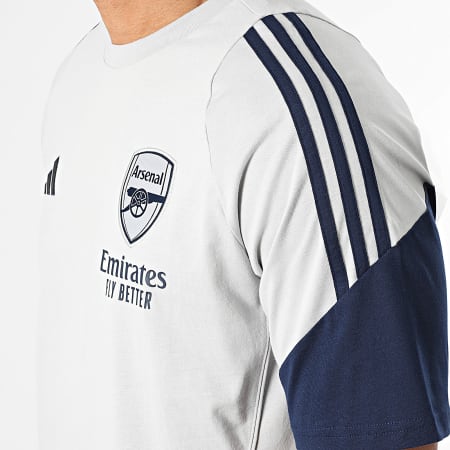 Adidas Sportswear - Tee Shirt A Bandes Arsenal FC JJ1780 Gris