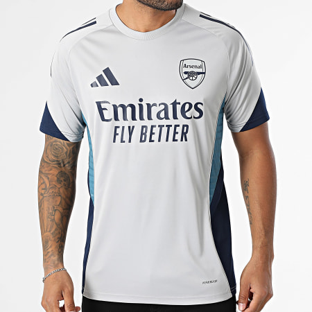 Adidas Sportswear - Maillot De Foot A Bandes Arsenal FC JJ1789 Gris
