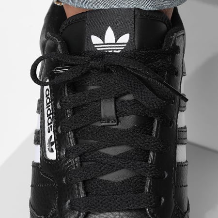 Adidas Originals - Baskets Continental 80 Stripes JQ9063 Core Black Footwear White Gum 3