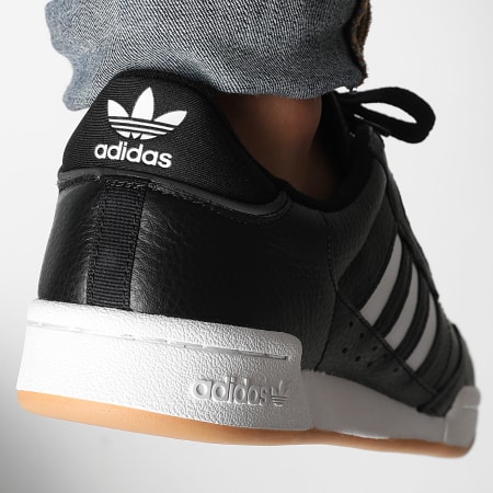 Adidas Originals - Baskets Continental 80 Stripes JQ9063 Core Black Footwear White Gum 3