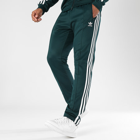 Adidas Originals - Pantalon Jogging A Bandes Classic JY1275 Vert Foncé