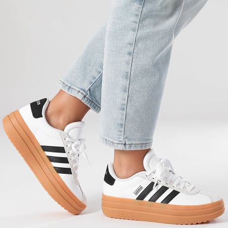 Adidas Sportswear - Baskets Femme VL Court Bold JQ8065 Footwear White Core Black Gum 3