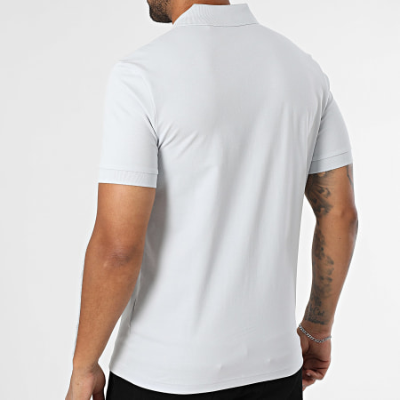 BOSS - Polo Manches Courtes Slim Passenger 50507803 Gris Clair