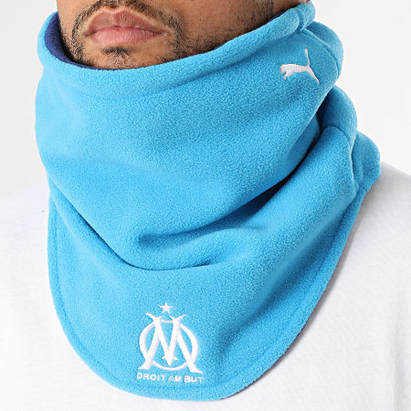 Puma - Cache-cou Réversible Warmer OM 054832 Bleu Clair Bleu Marine