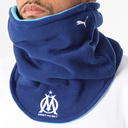 Puma - Cache-cou Réversible Warmer OM 054832 Bleu Clair Bleu Marine