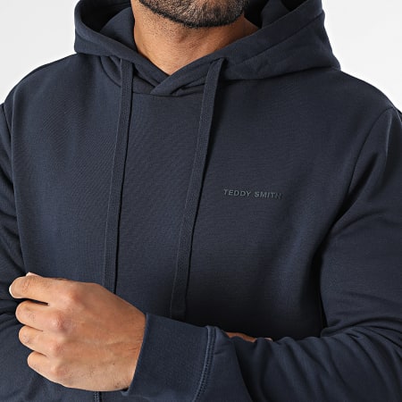 Teddy Smith - Sweat Capuche Nark 10816921D Bleu Marine