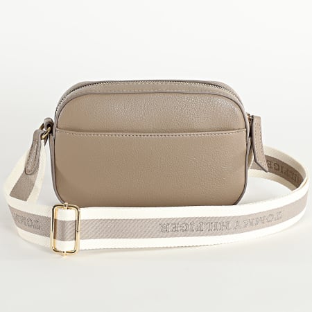 Tommy Hilfiger - Sac A Main Femme Logotape Camera 7450 Beige