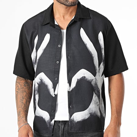 Uniplay - Chemise Manches Courtes 883 Noir