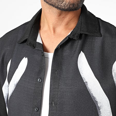 Uniplay - Chemise Manches Courtes 883 Noir