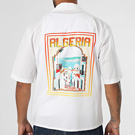 Uniplay - Chemise Manches Courtes Algeria 892 Blanc