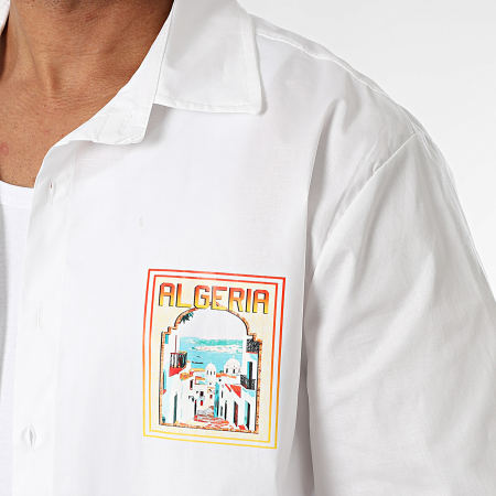 Uniplay - Chemise Manches Courtes Algeria 892 Blanc