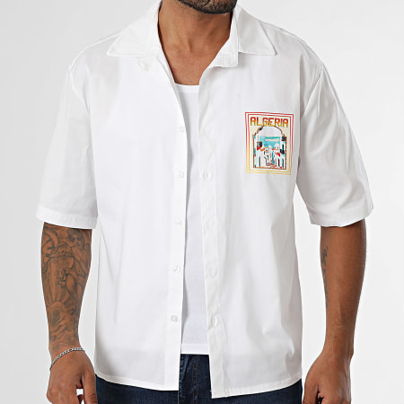 Uniplay - Chemise Manches Courtes Algeria 892 Blanc