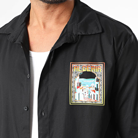Uniplay - Chemise Manches Courtes Algeria 892 Noir