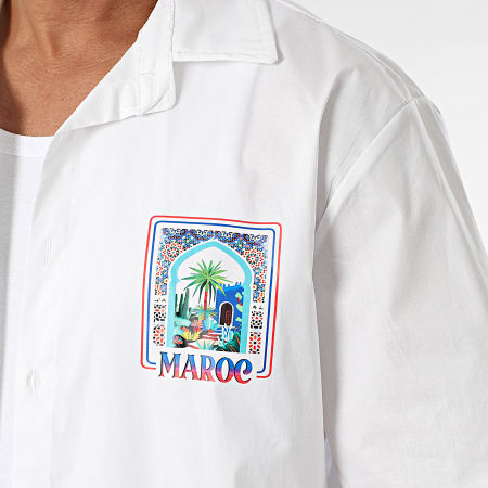 Uniplay - Chemise Manches Courtes Maroc 893 Blanc