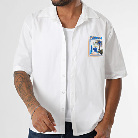 Uniplay - Chemise Manches Courtes Tunisia 894 Blanc