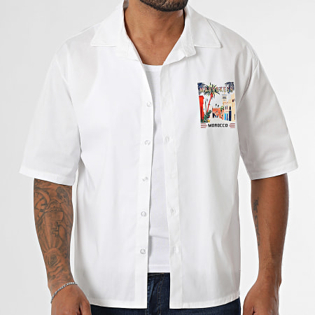 Uniplay - Chemise Manches Courtes Marrakesh 896 Blanc