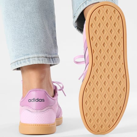 Adidas Sportswear - Baskets Femme Breaknet Sleek J JR2129 Bliss Lilac Preloved Purple Aurora Plum
