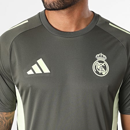 Adidas Sportswear - Maillot Real Jersey JP4049 Vert Kaki Foncé