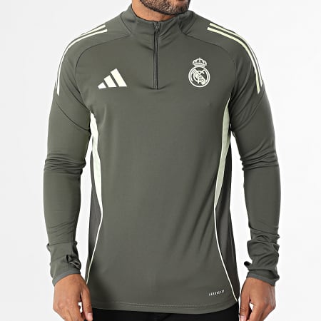 Adidas Sportswear - Tee Shirt Manches Longues Real JP4051 Vert Kaki