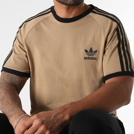 Adidas Originals - Tee Shirt 3 Stripes JY1370 Camel
