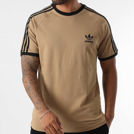 Adidas Originals - Tee Shirt 3 Stripes JY1370 Camel