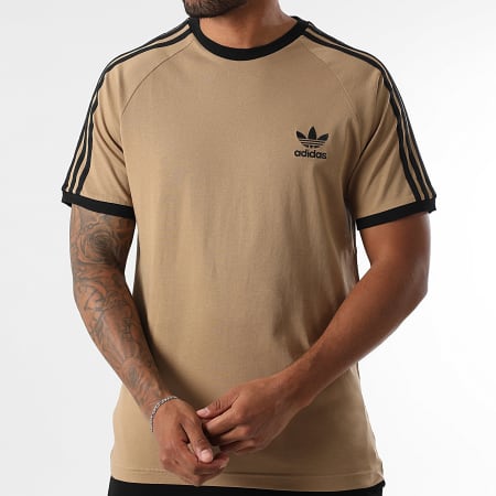 Adidas Originals - Tee Shirt 3 Stripes JY1370 Camel