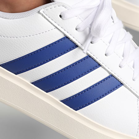 adidas gazelle silver green womens adidas Kids' Grand Court Lifestyle Tennis Lace-up Shoes main image 0