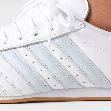 Zapatillas Taekwondo Mujer Encaje W JP8142 Calzado Blanco Halo Azul Goma