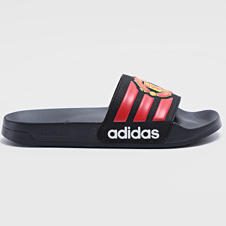 Adidas Sportswear - Claquettes Adilette Shower Manchester United JS4963 Noir