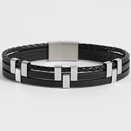 Classic Series - Pulsera Multi-Ranks 953 Plata Marrón