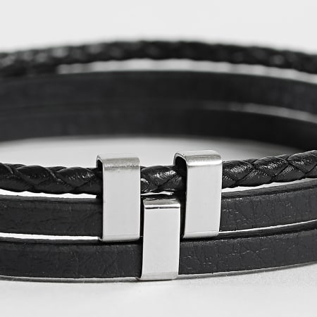 Classic Series - Pulsera Multi-Ranks 953 Plata Marrón