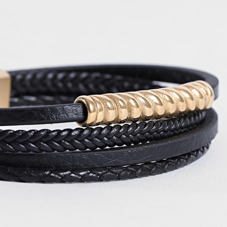 Classic Series - Pulsera Multi-Rank 861 Oro Negro