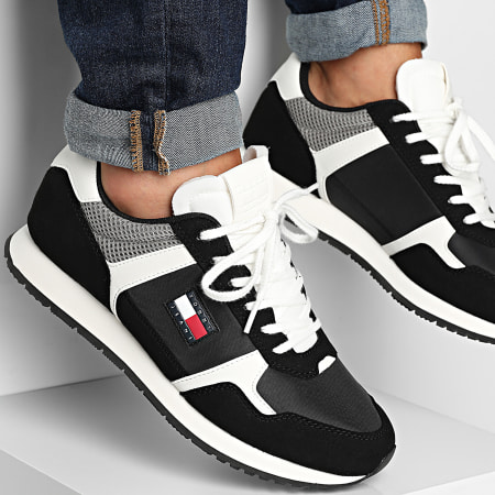 Tommy Jeans - Baskets TJM Runner Casual 1590 Black