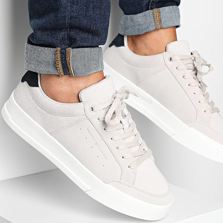 Tommy Hilfiger - Baskets TH Court Summer Suede 5517 Grey Whisper