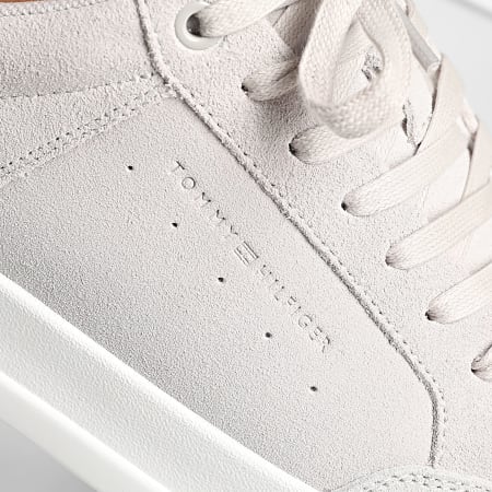 Tommy Hilfiger - Baskets TH Court Summer Suede 5517 Grey Whisper