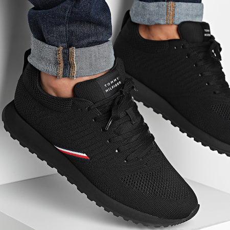Tommy Hilfiger - Baskets New Runner Eva Corpo 5648 Black
