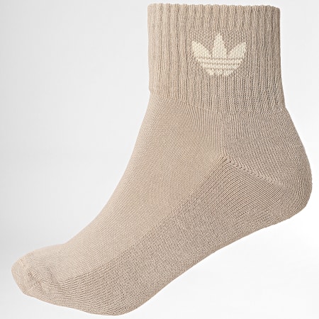 Adidas Originals - 3 paar sokken JV8596 Beige Roze Bruin