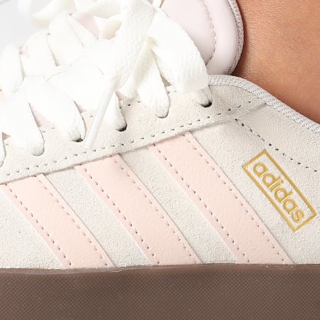 Adidas Sportswear - Baskets Femme VL Court 3.0 JR0954 Off White Wonder Quartz Gold Metallic