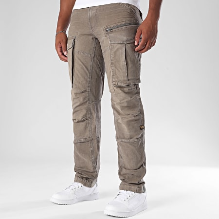 G-Star - Pantalon Cargo Regular Tapered Rovic Zip 3D D02190-E172 Taupe
