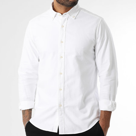 LBO - Camisa Oxford Manga Larga 0012 Blanca