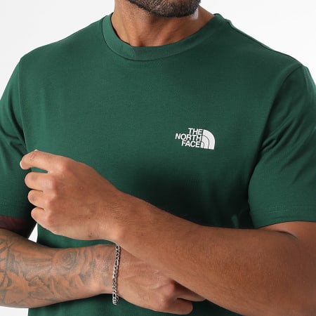The North Face - Tee Shirt Simple Dome A87NG Vert Bouteille