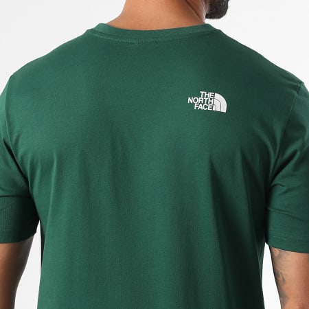 The North Face - Tee Shirt Simple Dome A87NG Vert Bouteille