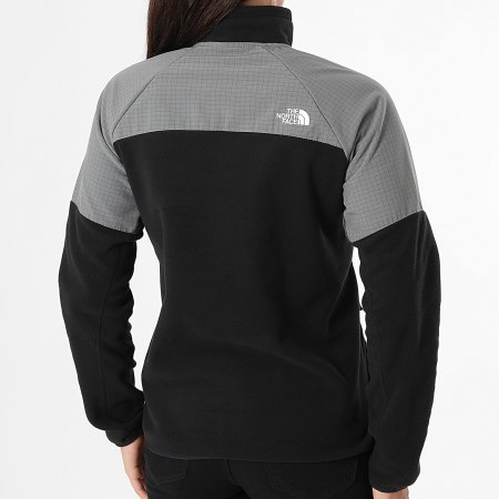 The North Face - Veste Outdoor Femme Polaire Glacier A8E06 Noir Gris